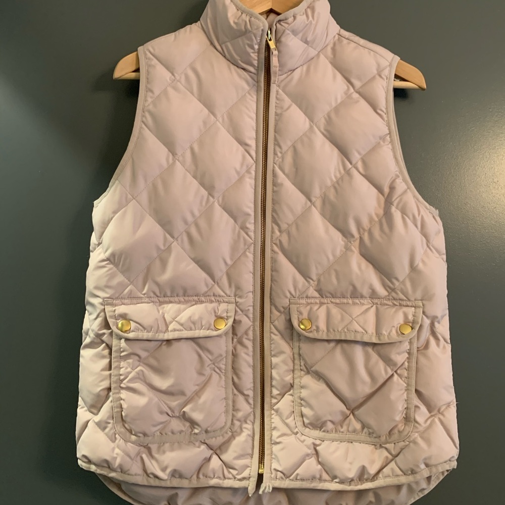 J. Crew ‘Excursion’ blush puffer vest